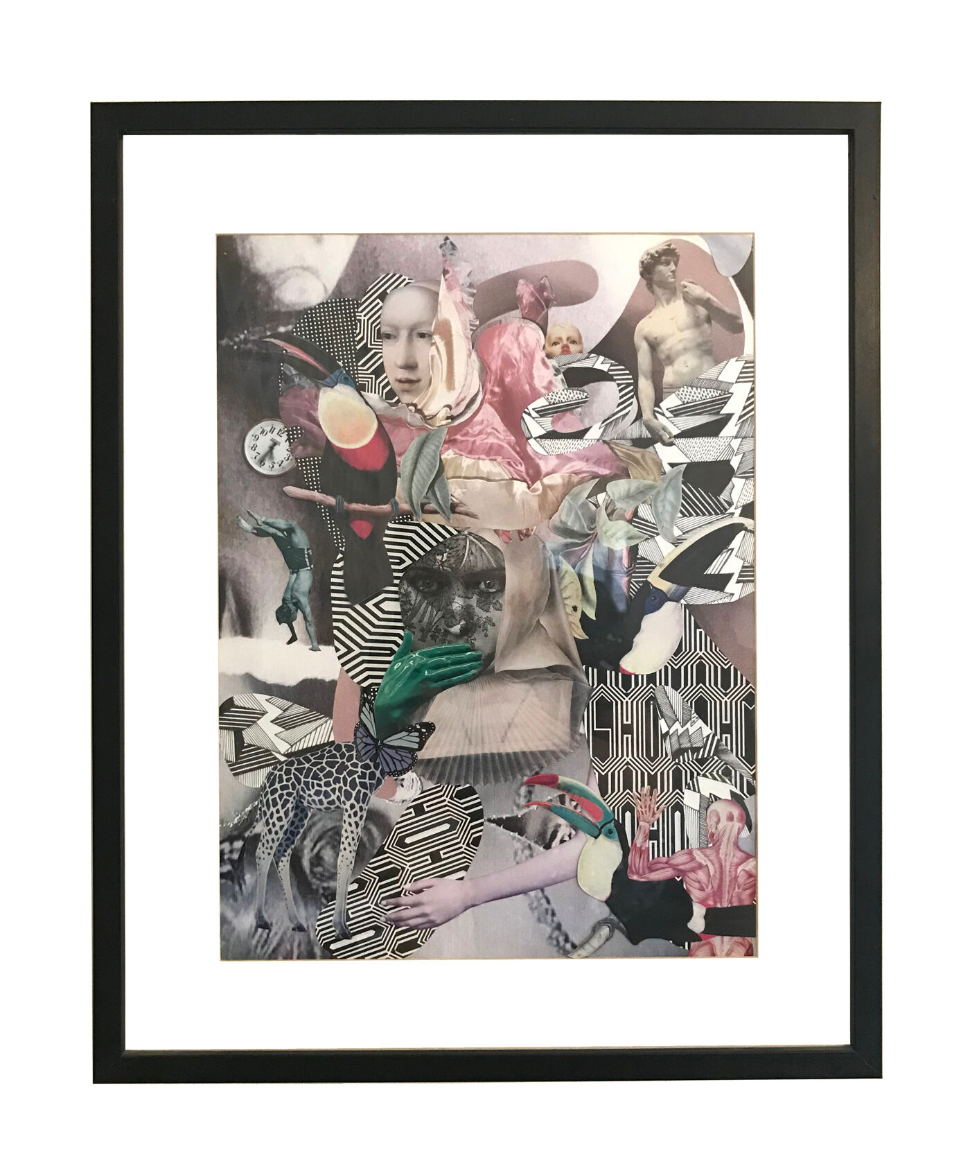 Original collage the surreal dream