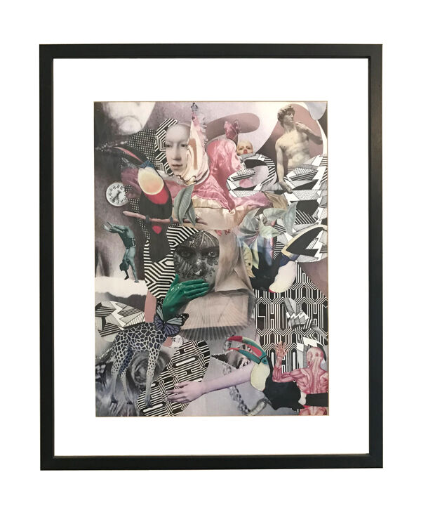 Collage original le rêve surréaliste