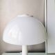 Lampe de table blanche champignon années 1970 âge spatial