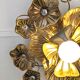 Applique murale en forme de fleur
