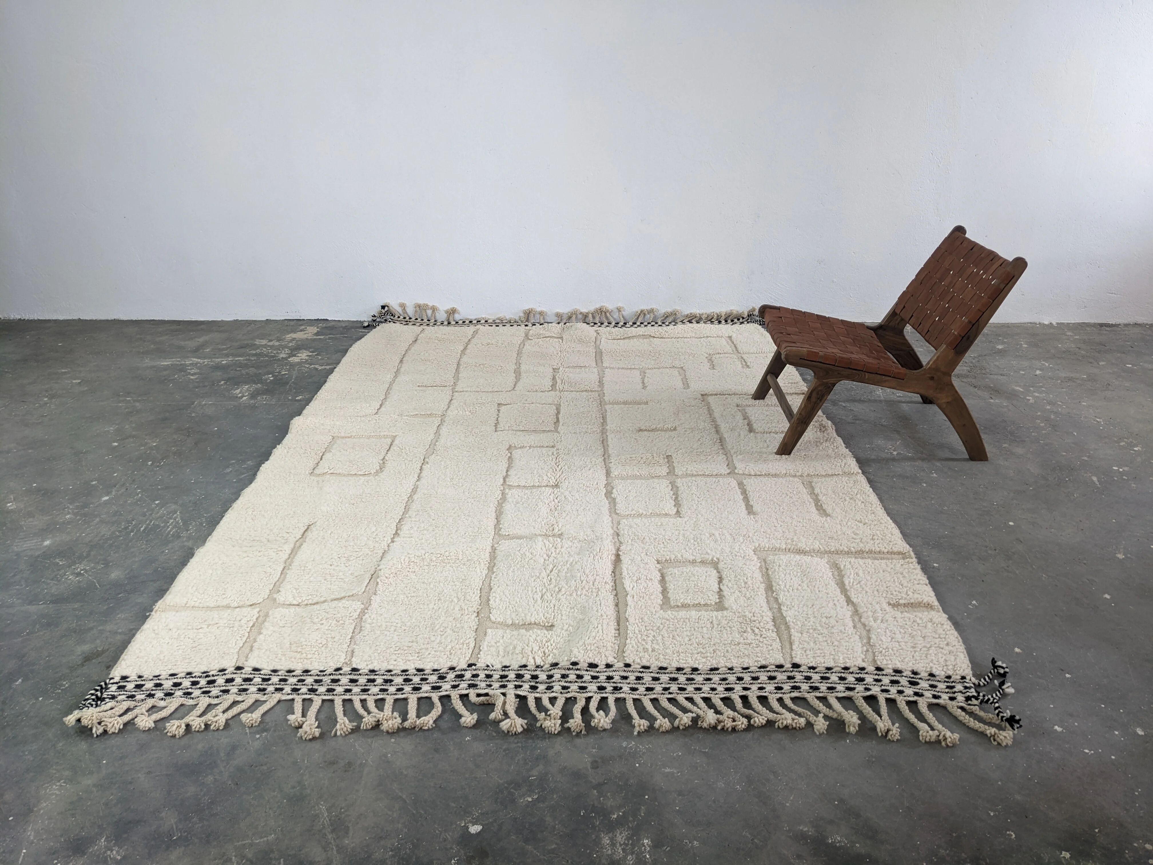 Grand tapis Beni Ouarain, 310 x 215 cm
