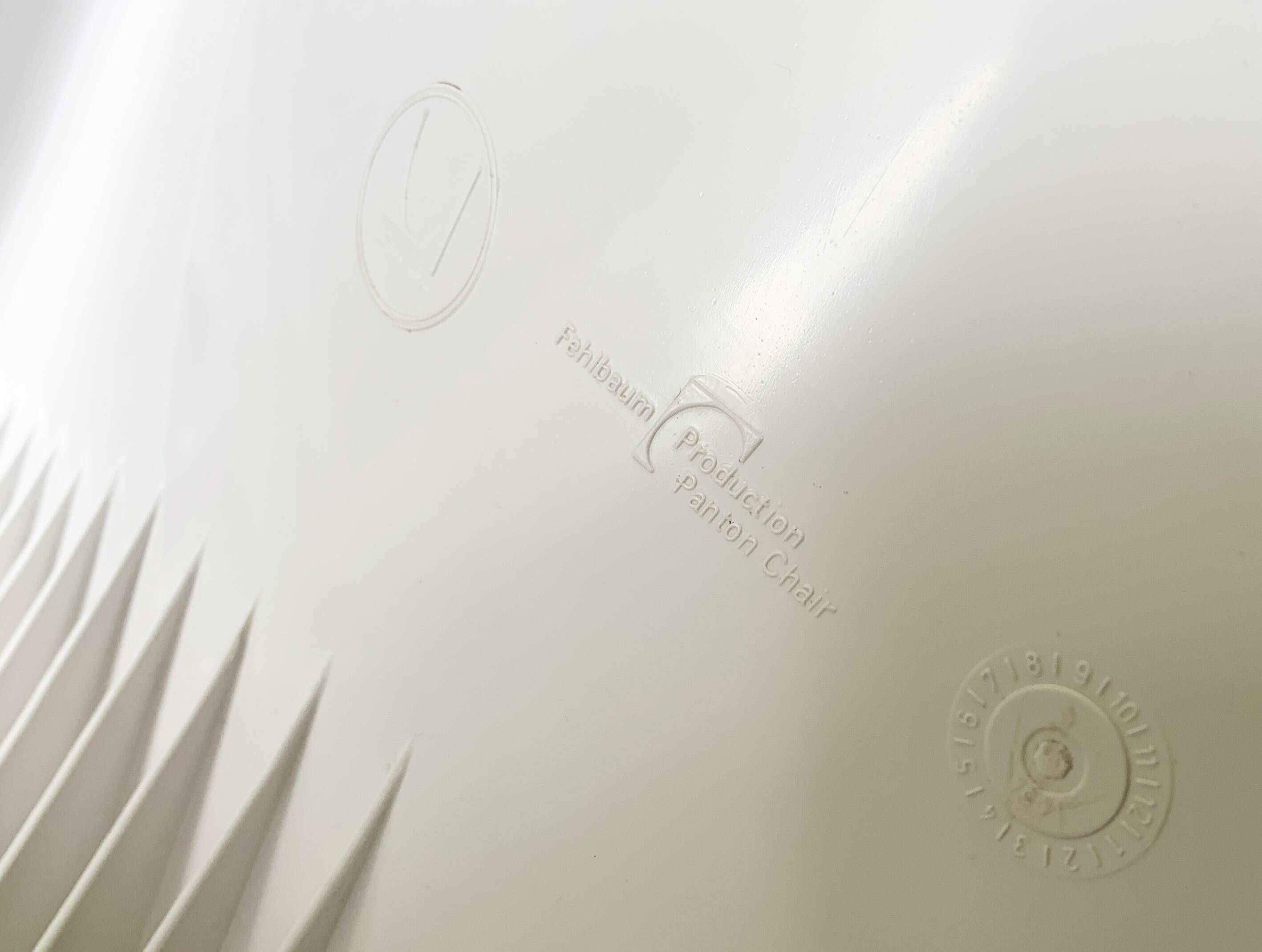 S chairs by Verner Panton for Herman Miller Fehlbaum Production, series of 4