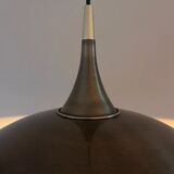 Vintage brass suspension attributed to Florian Schulz - Handmade German design lamp.