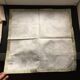 4 Christofle Palmier cotton satin napkins