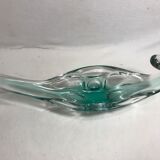 Former center of table glass green