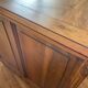 Bureau massif en noyer époque art deco