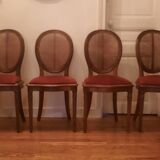 Set of 4 Louis XVI style chairs