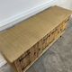 Vintage Audoux Minnet style  rattan sideboard