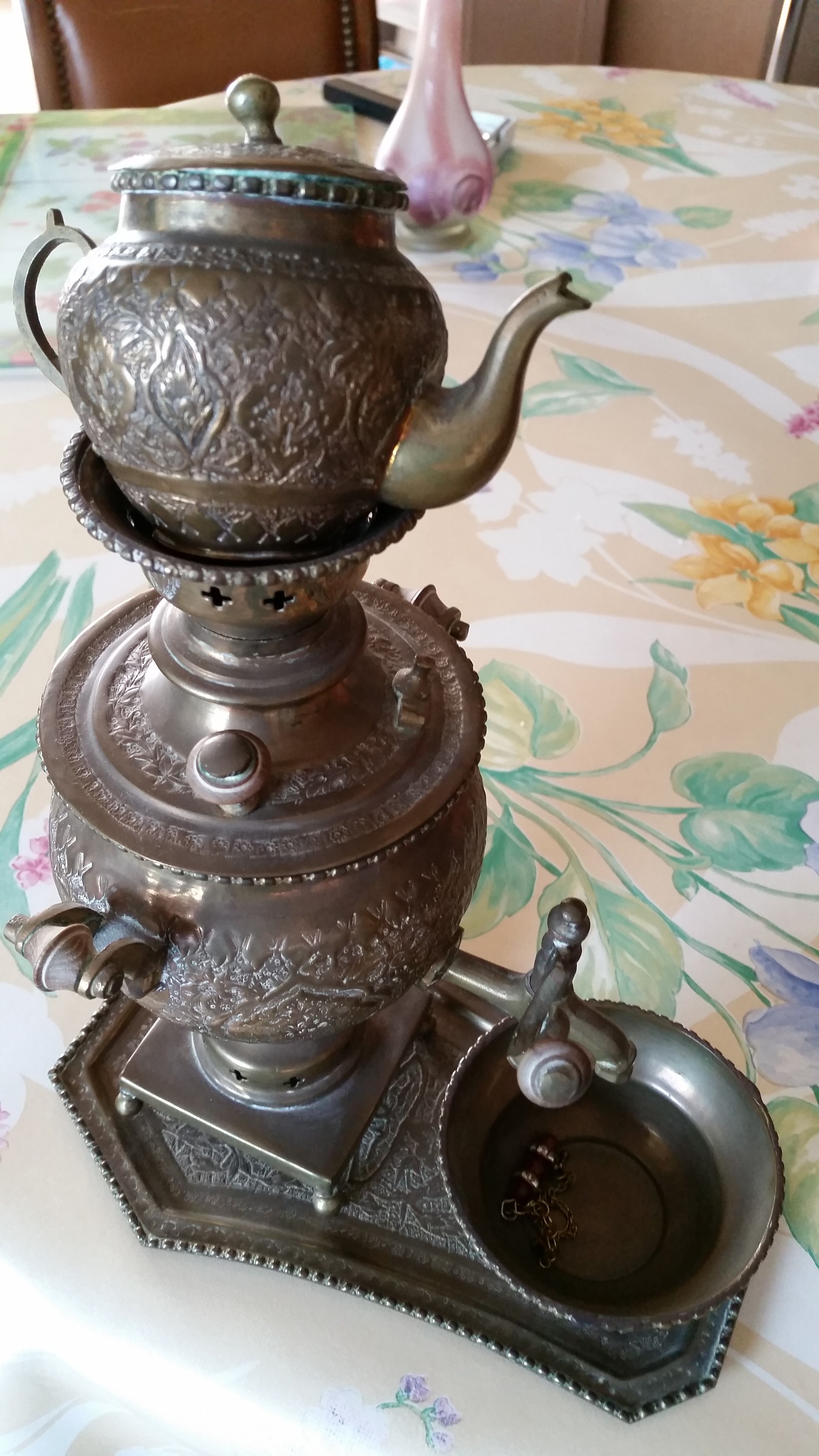Old Iranian samovar
