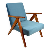 B-310 VAR armchair sea blue velvet - 2 pieces available