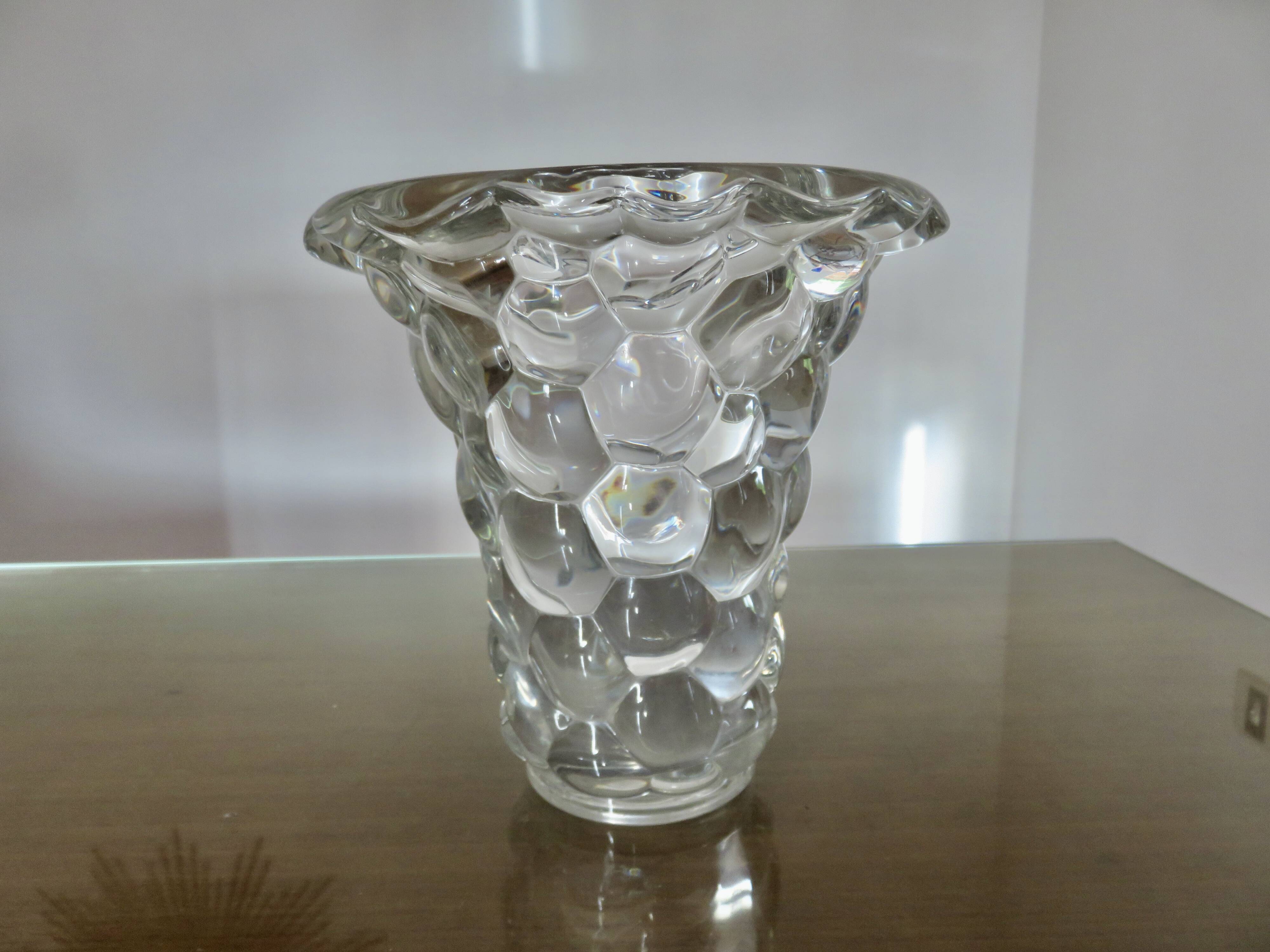 Pierre d'Avesn vase, honeycomb, art deco, 1930