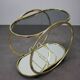Mid-Century Coctail Serving Bar Table made of Brass, 1970s, Germany