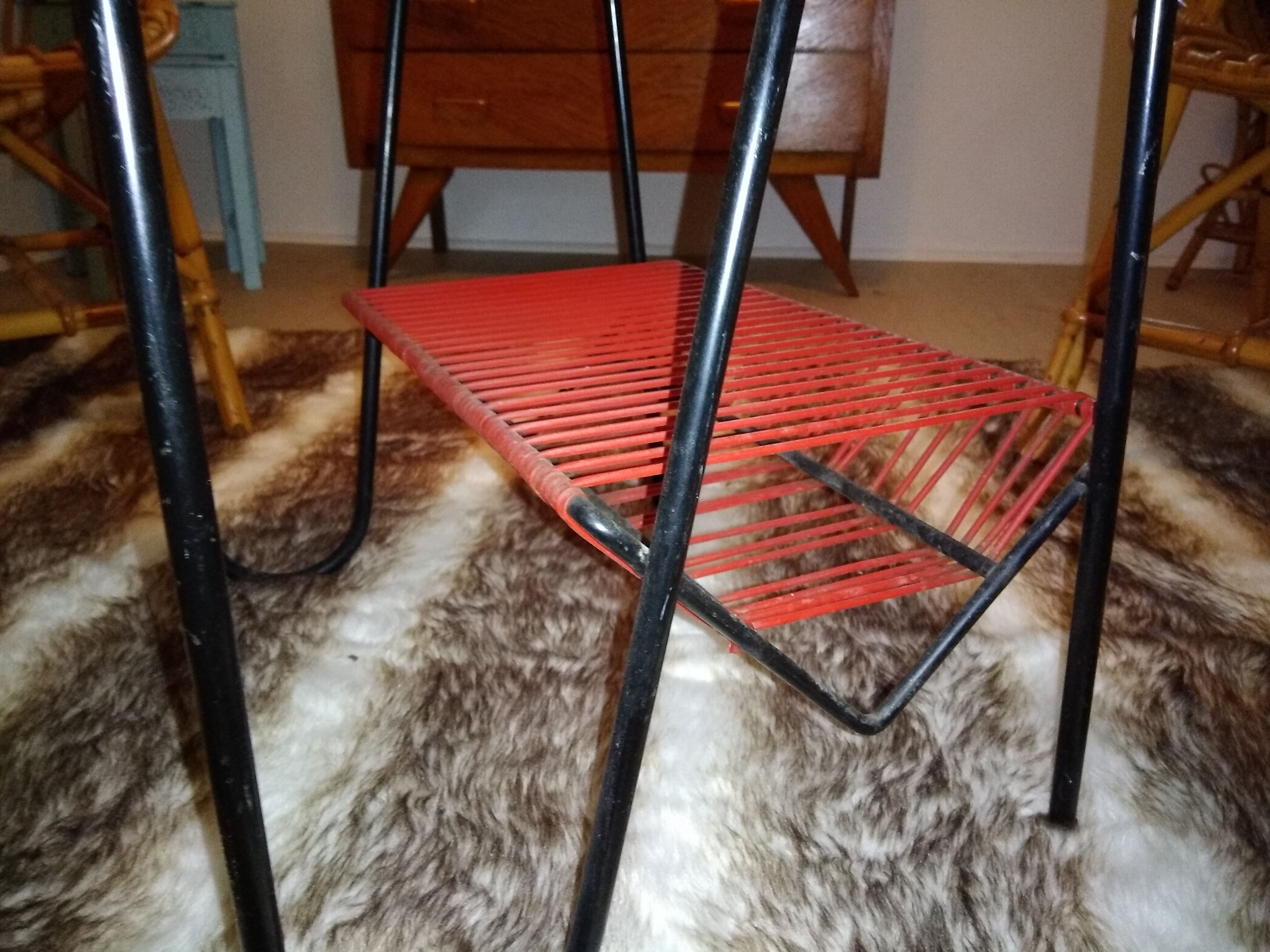 Table vintage scoubidou