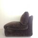 Vintage velvet brown driver, Steiner design 1970