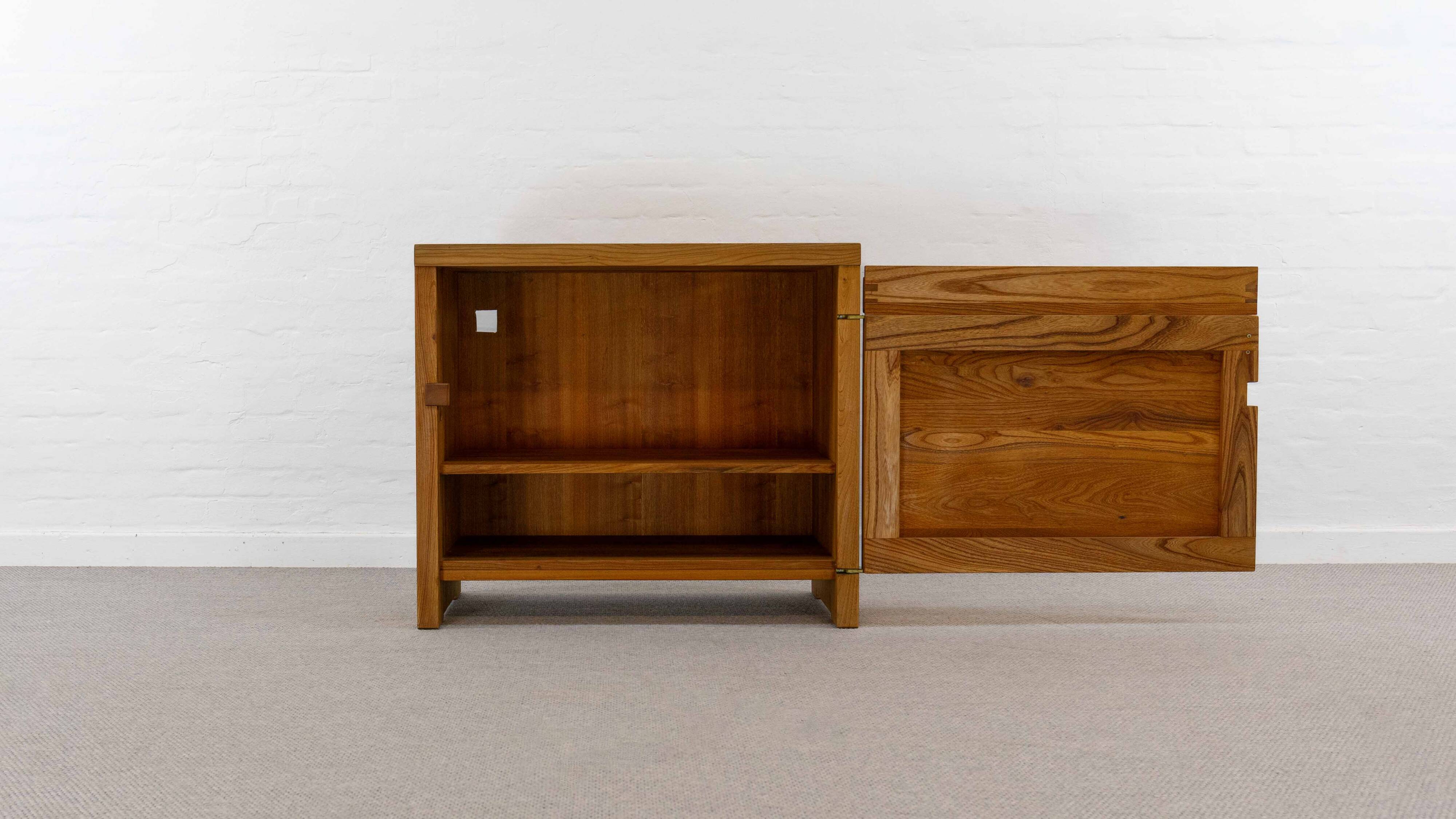 Sideboard Model R09 by Pierre Chapo in solid elm