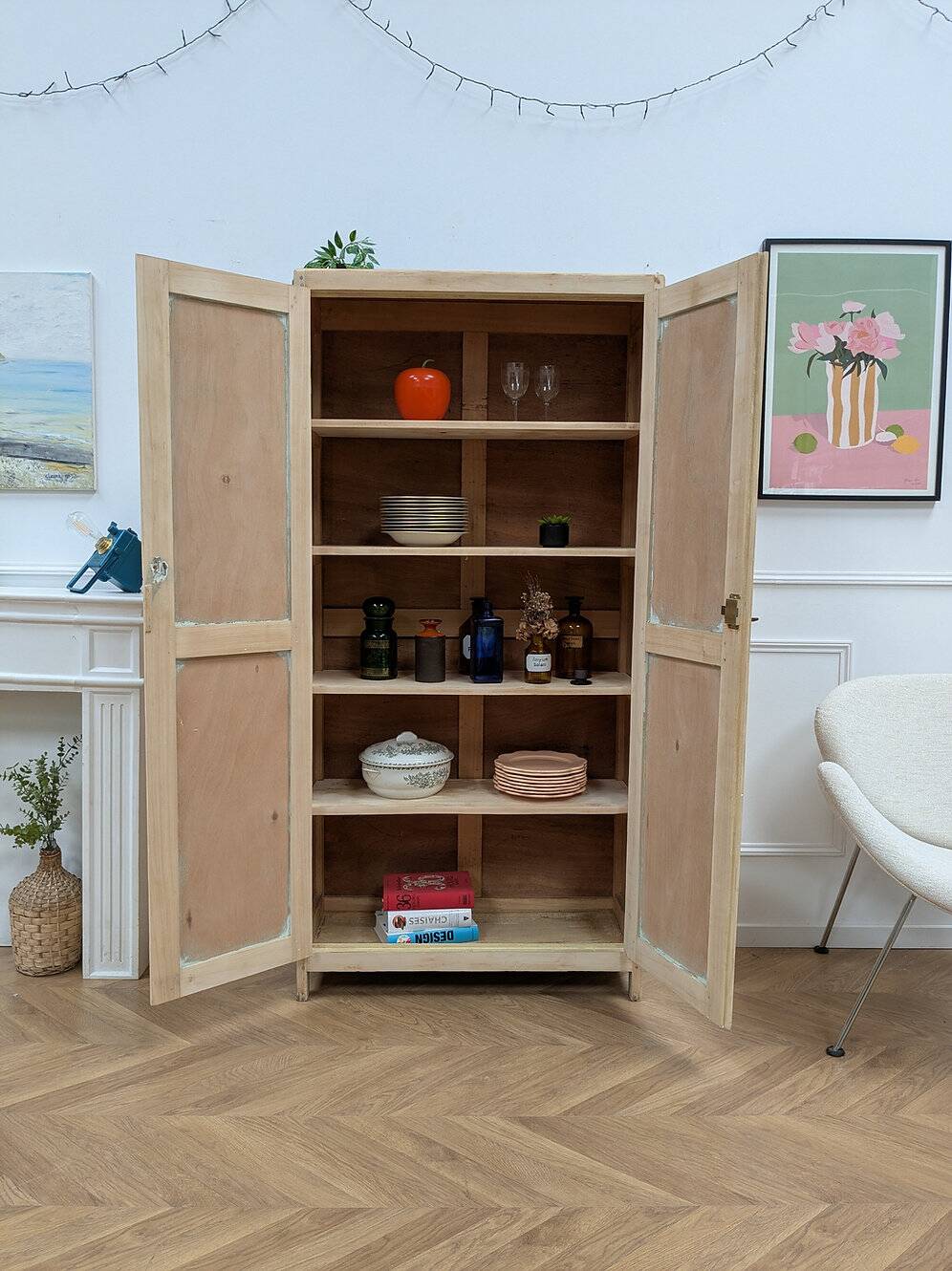 Vintage Parisian wardrobe