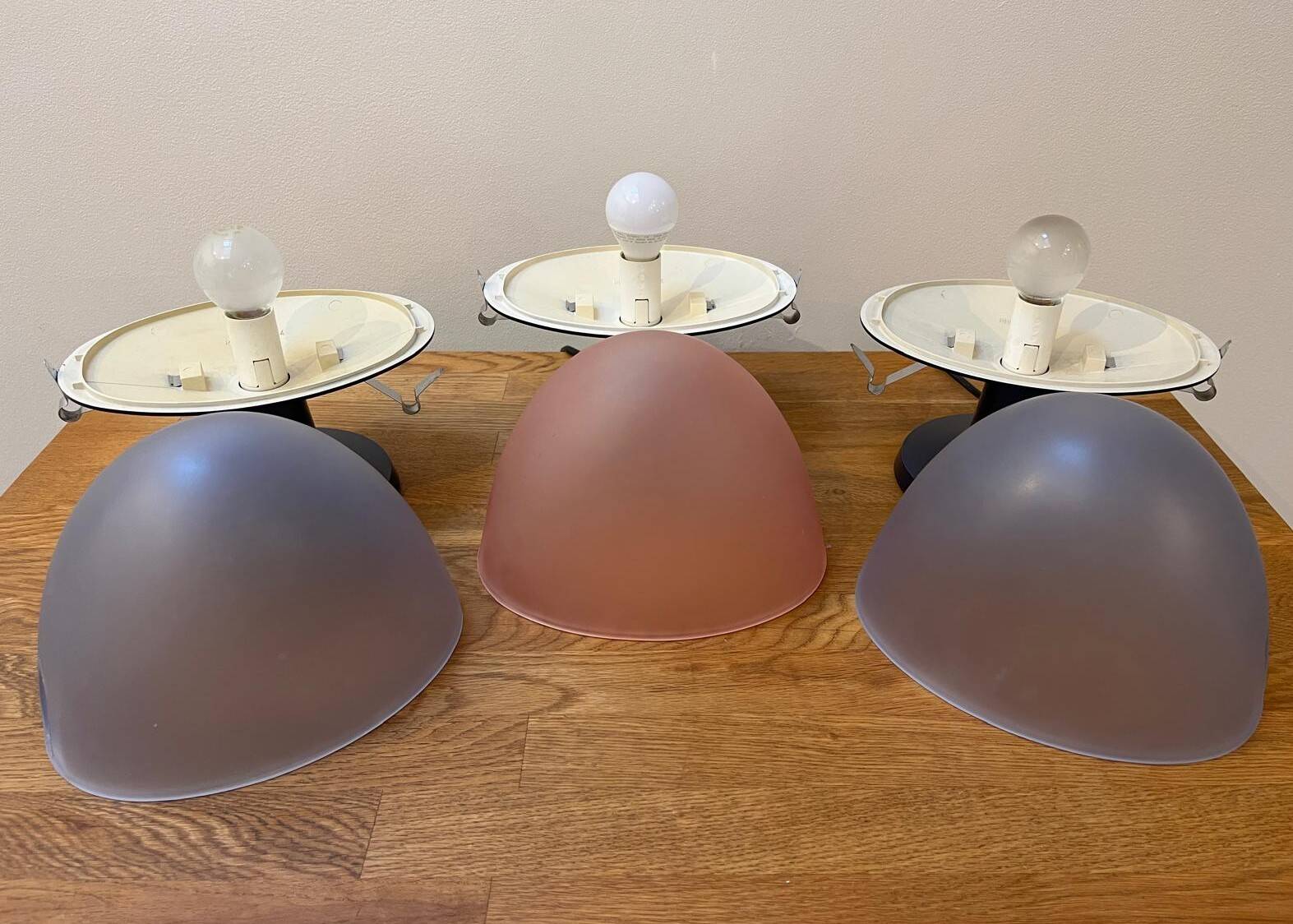 Set of vintage lamps (1980) model Dolly by Franco Mirenzi