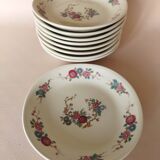9 Pillivuyt “Orient” skullcap plates