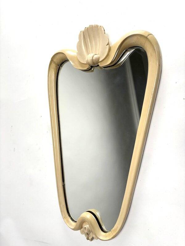 Wall Mirrors in the style of Osvaldo Borsani, Italy, 1950s, Set of 2