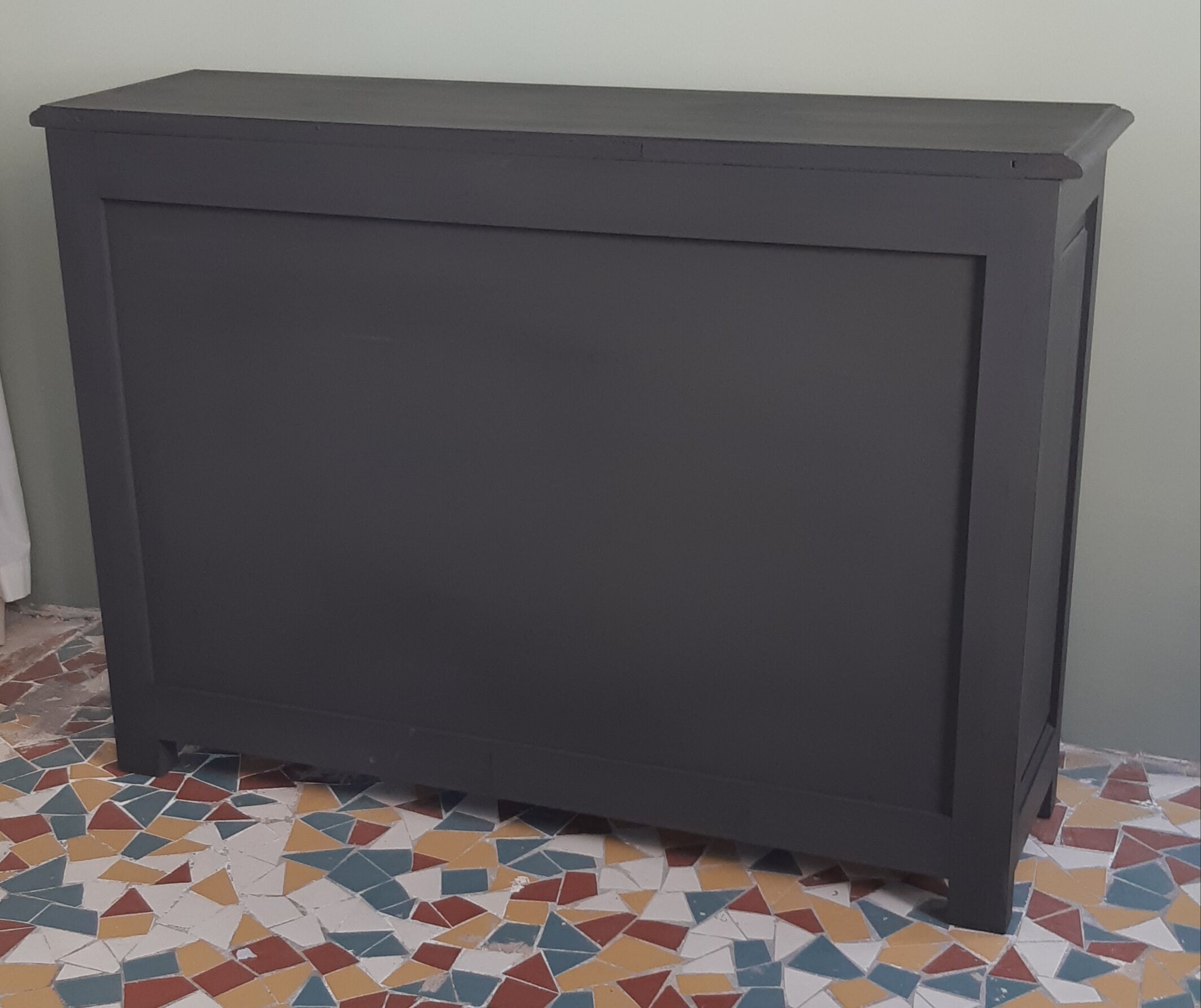 Furniture bibus black - linen