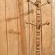 Oak parrot coat rack