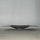 Large brushed metal (aluminum) pocket, 20th century design