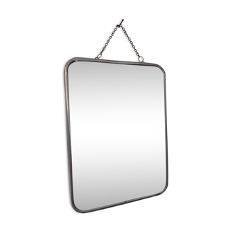Mirror of the Barber vintage 24 cm x 18 cm