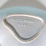 Art Deco bonbonnière from West Germany in ceramic, vintage.