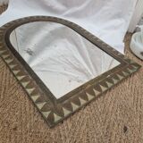 Oriental copper mirror 60x43cm