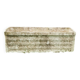 Vintage rectangular planter
