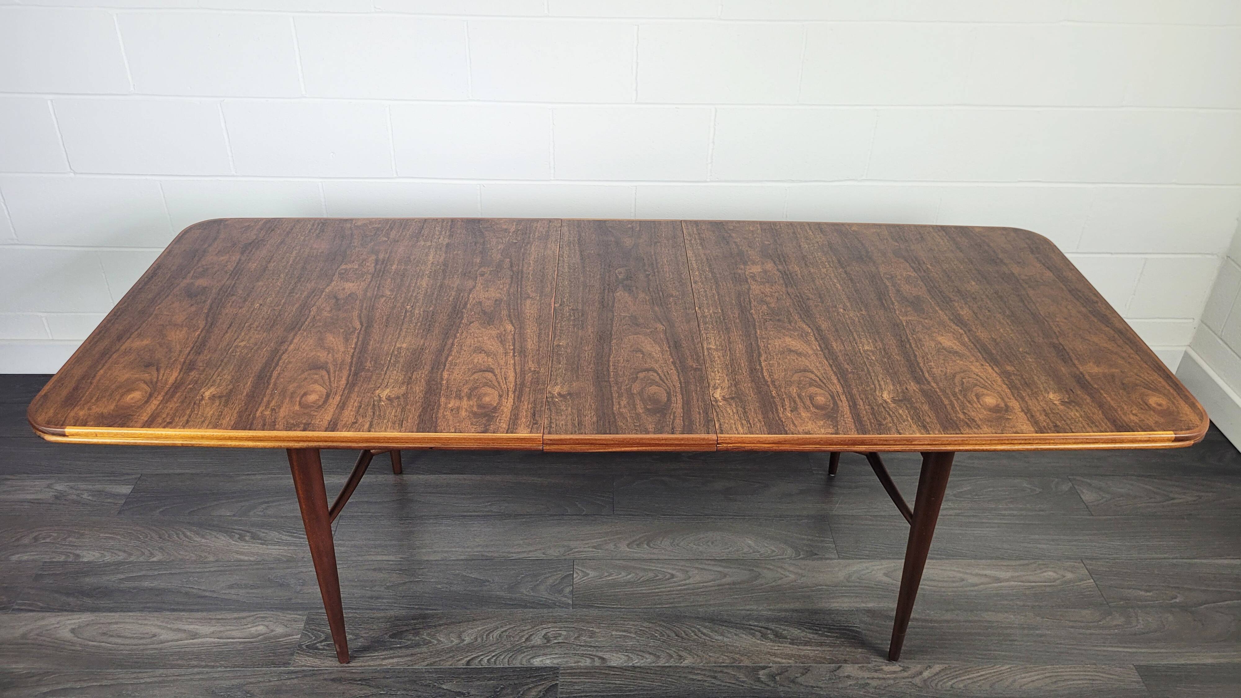 Table de salle à manger extensible archie shine, 1960s