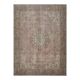 1970s Vintage Persian Handmade Wool Cotton Pink Area Rug 294x388