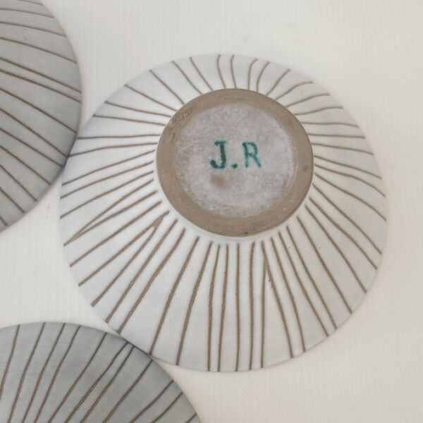 Suite de 4 bols de Jacques Rivier 1950 vintage