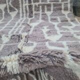 Large vintage MRIRT Berber rug in exceptional wool 300 x 200 cm