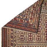 Kilim Afghan ethnic wool handmade 203x135 cm