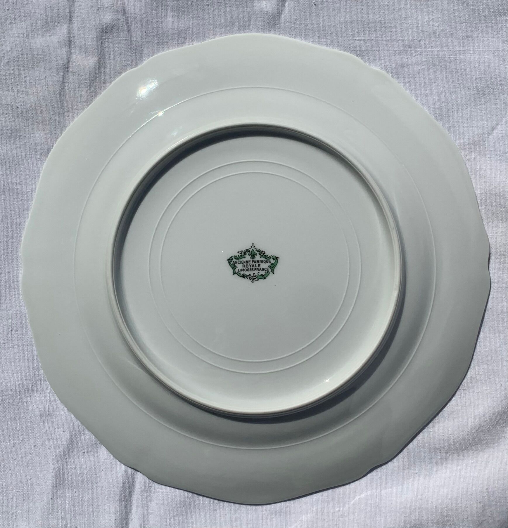 The Count d'Artois' dismissal dish service