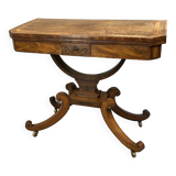 Regency Mahogany Card Table