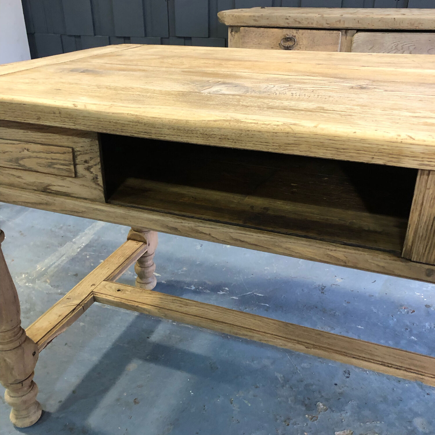 Oak farmhouse table XIXth