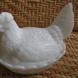 Chicken terrine in white opaline