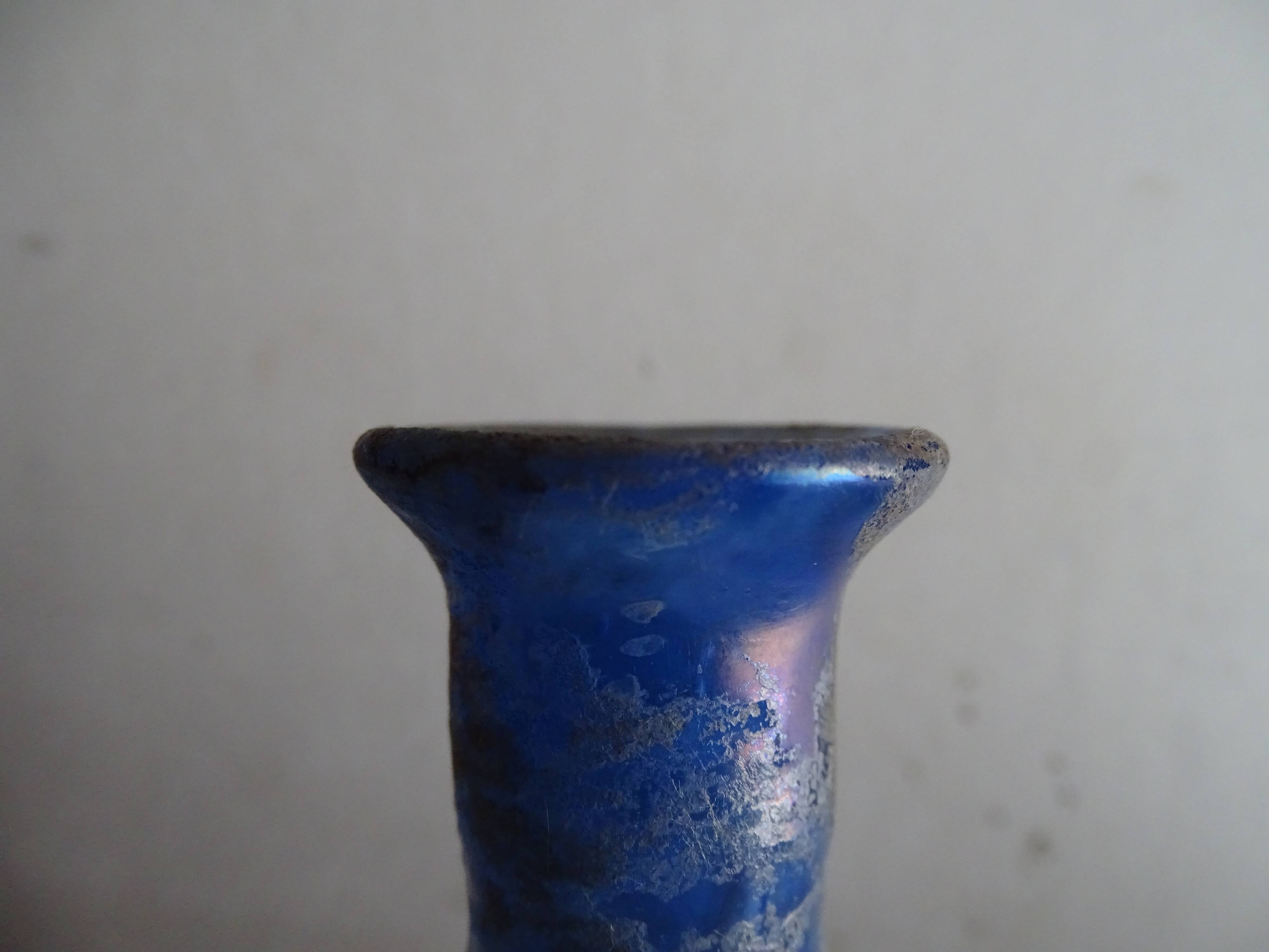 Vase Scavo Seguso Vetri d'Arte iridescent glass Murano 1950