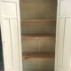 Armoire parisienne jaune en bois