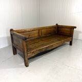 Rustic Spanish sofa bed from the 1880s.