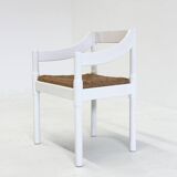 Set of 4 Carimate chairs by Vico Magistretti