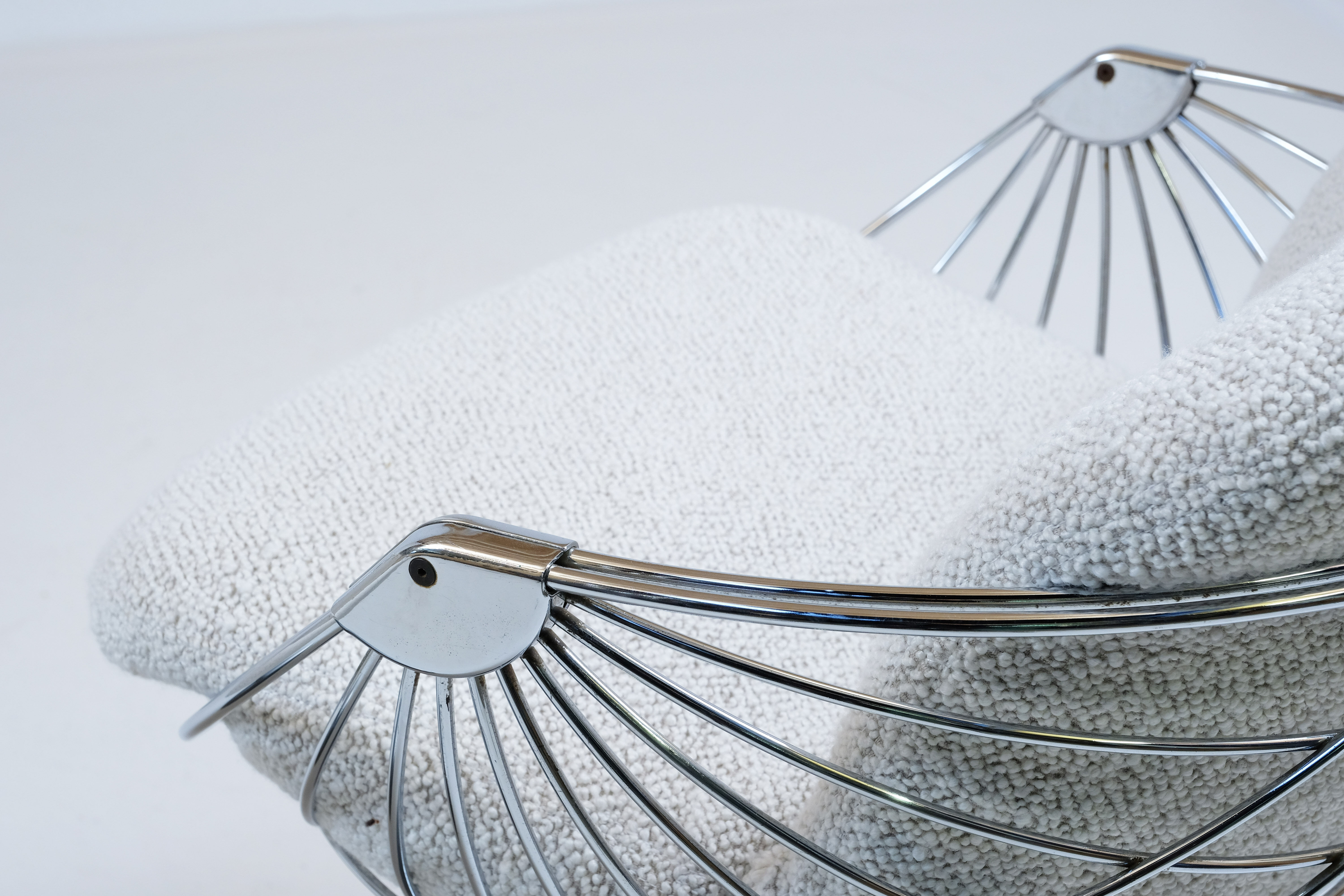 Pair of Atomic armchairs by Rudi Verelst 1970