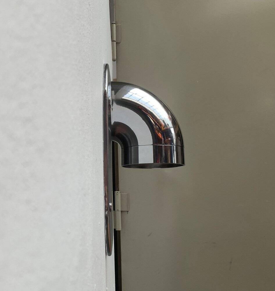 Vintage Danish Pipeline wall lamps by Ole Pless Jørgensen for Nordisk Solar, set of 2.