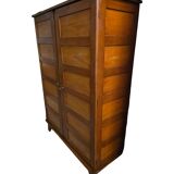Vintage René Gabriel oak cabinet from the 60s