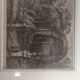 Salomon Gessner (Zurich 1730-1788), landscape with ruins framed engraving
