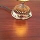 Lampe de table pied laiton tulipe vintage