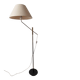 Lampe de sol ajustable des années 1950, style milieu de siècle