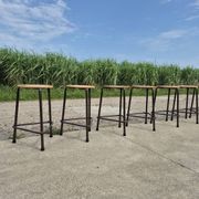 Vintage 56 cm tripod school stool 1970s 1980s (more on stock)